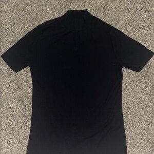 Black Short Sleeve Tee Slim Fit